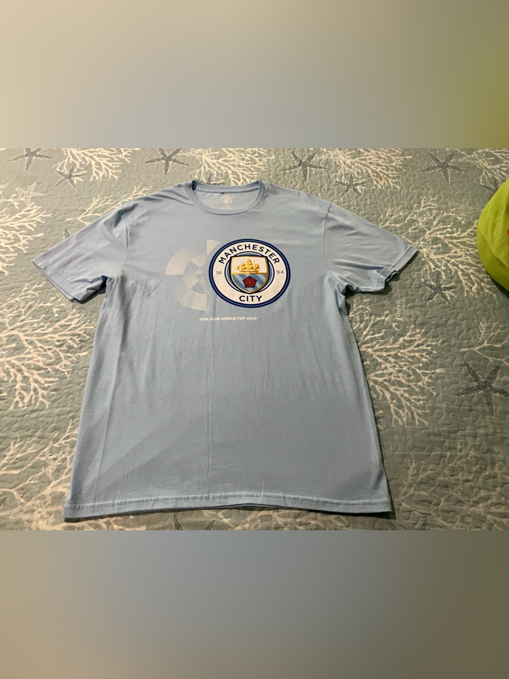 🧨FIFA World Cup 2025 size large Manchester City Official Merchandise Tee shirt